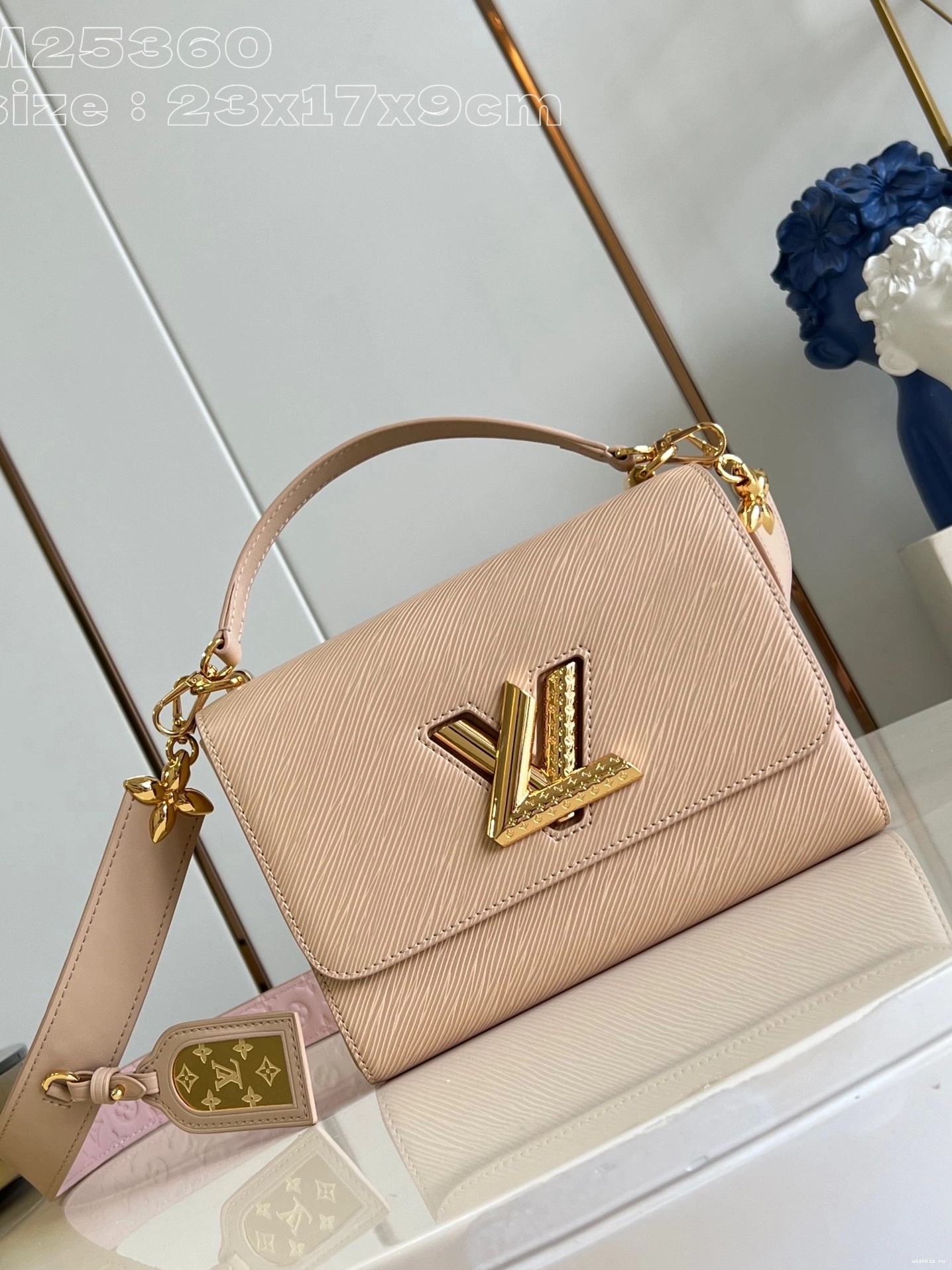 WIS MM-23*17*9.5CM TWIST LOUIS VUITTON 0814